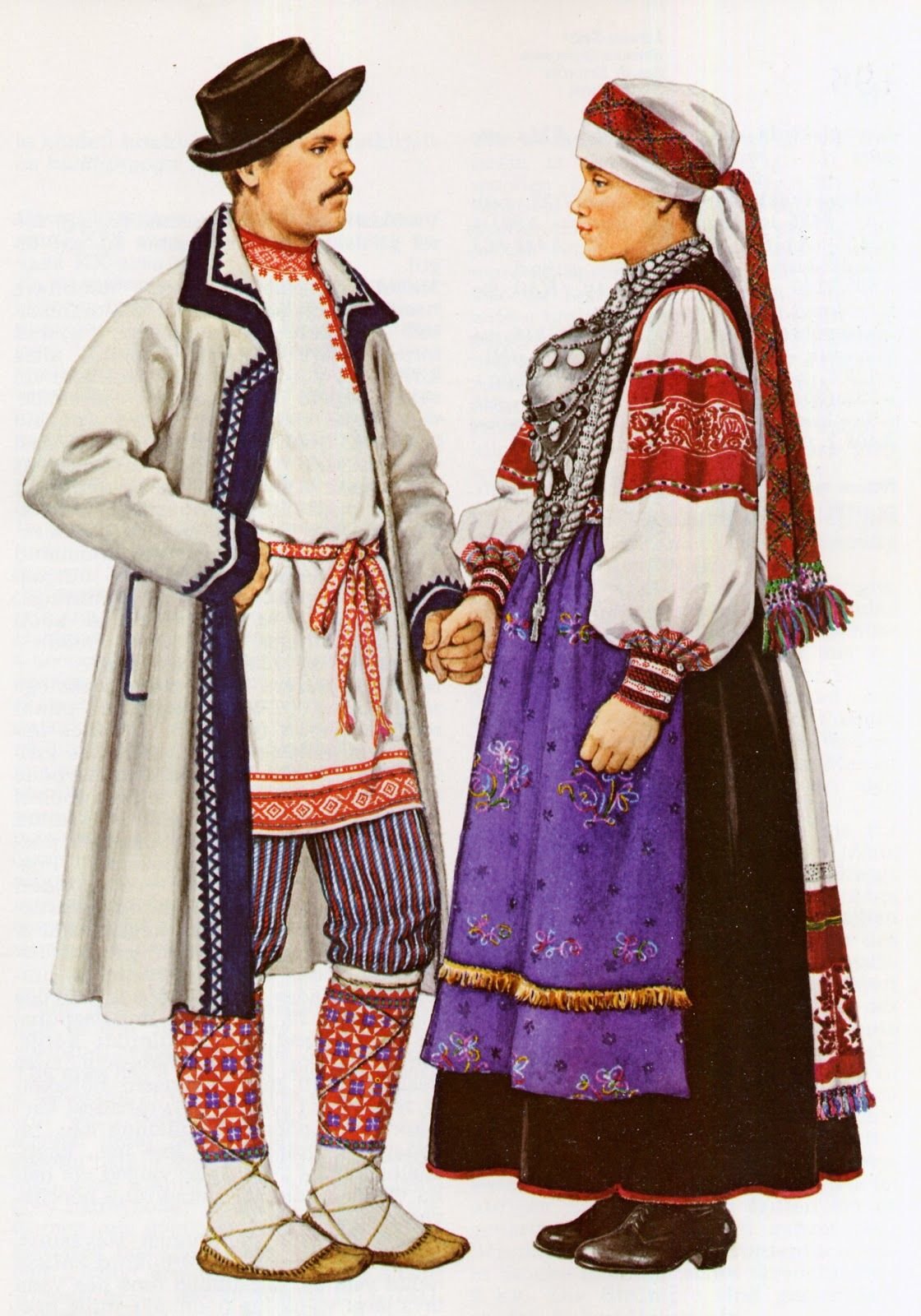 Традиционная одежда финнов в 19 веке