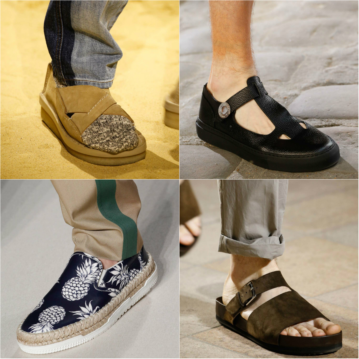 Трендовая мужская летняя обувь 2022
