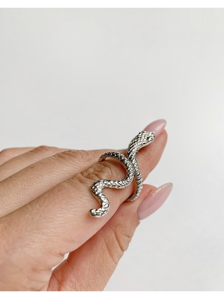 кольцо змейка фото