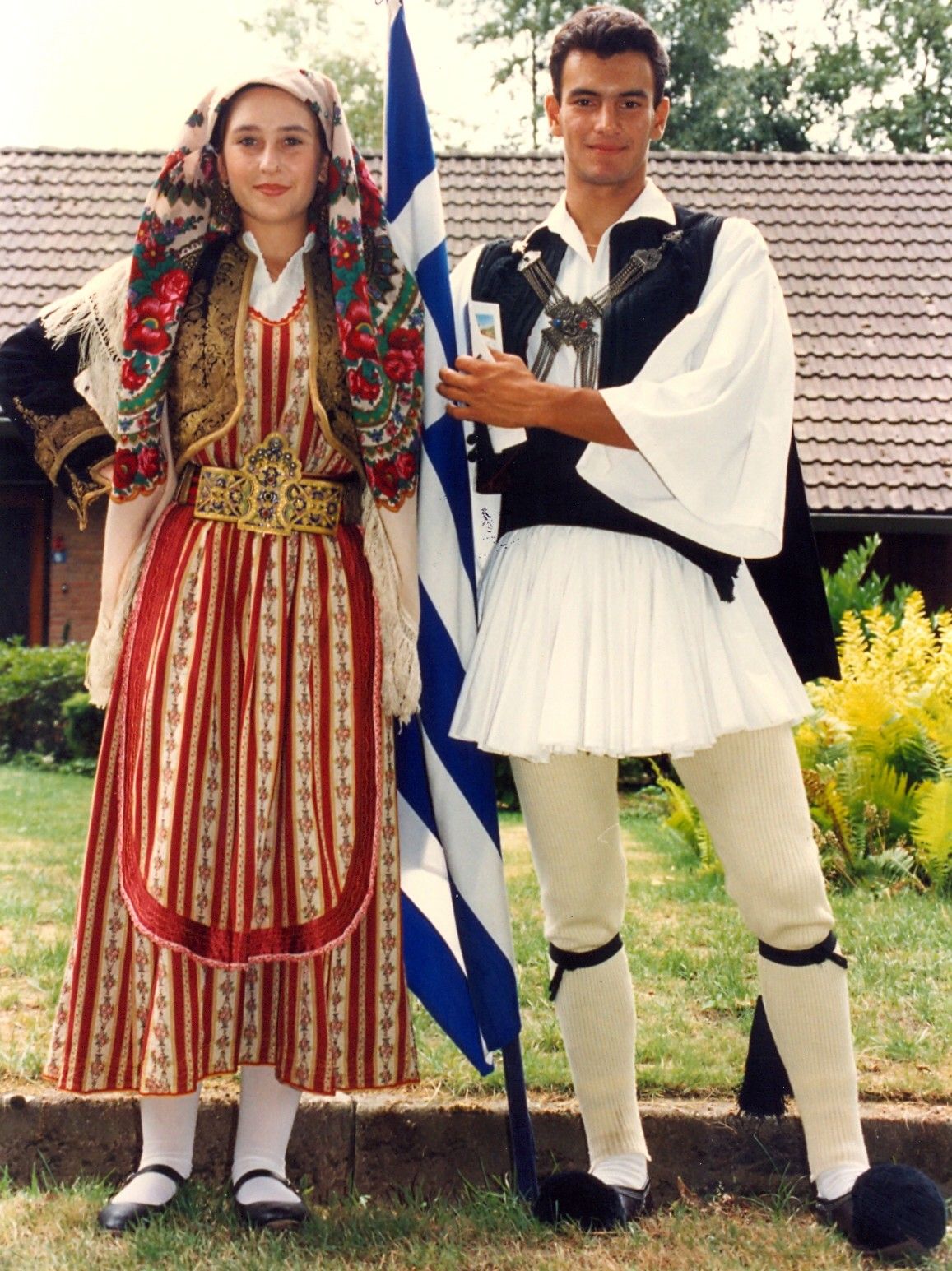 Греция национальный мужской костюмы греков