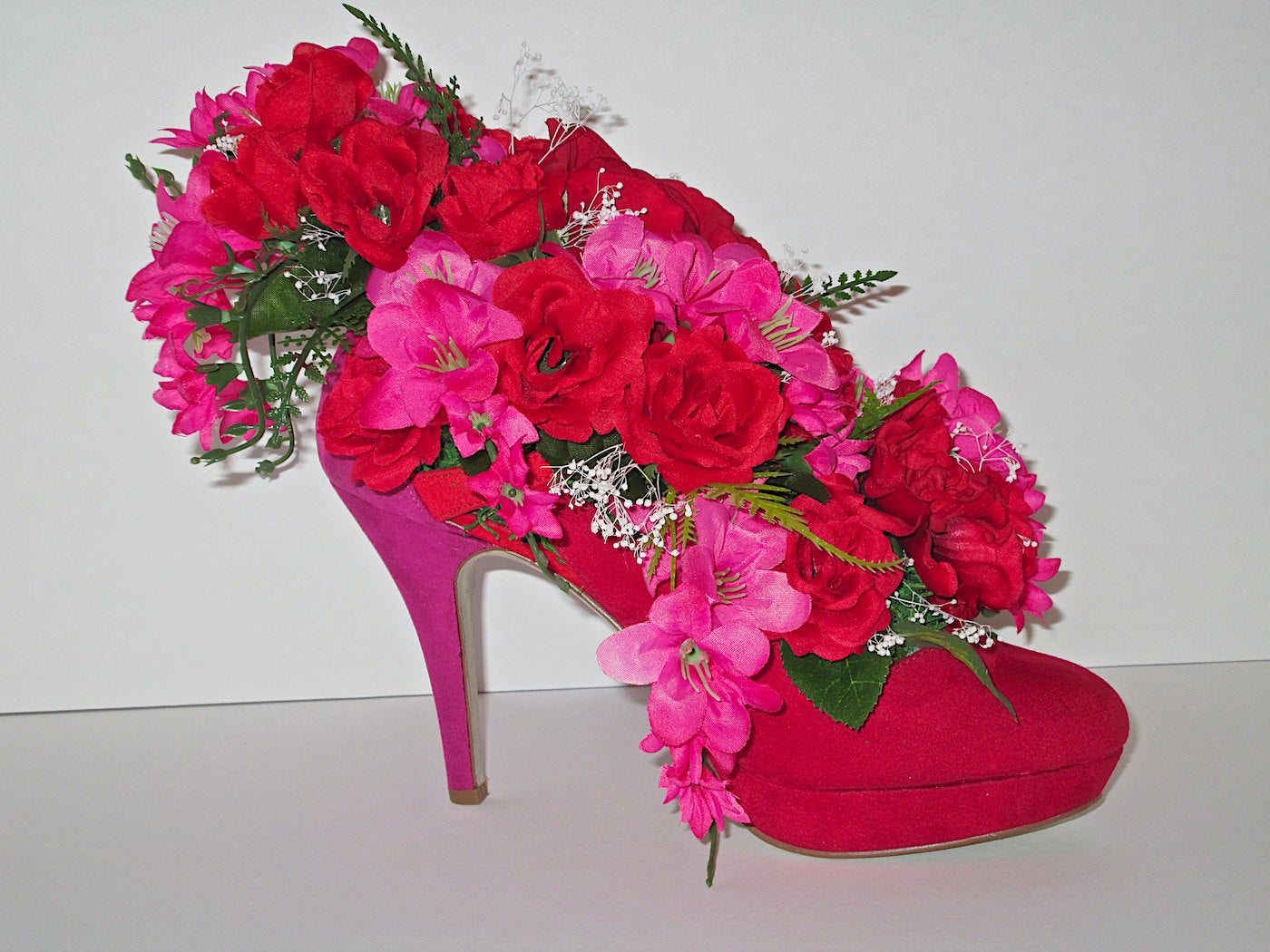 Цветы в туфле