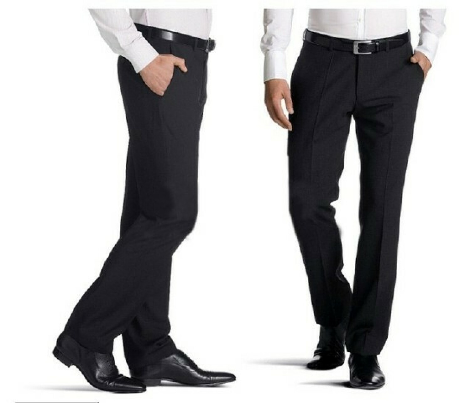 Черные классические брюки мужские