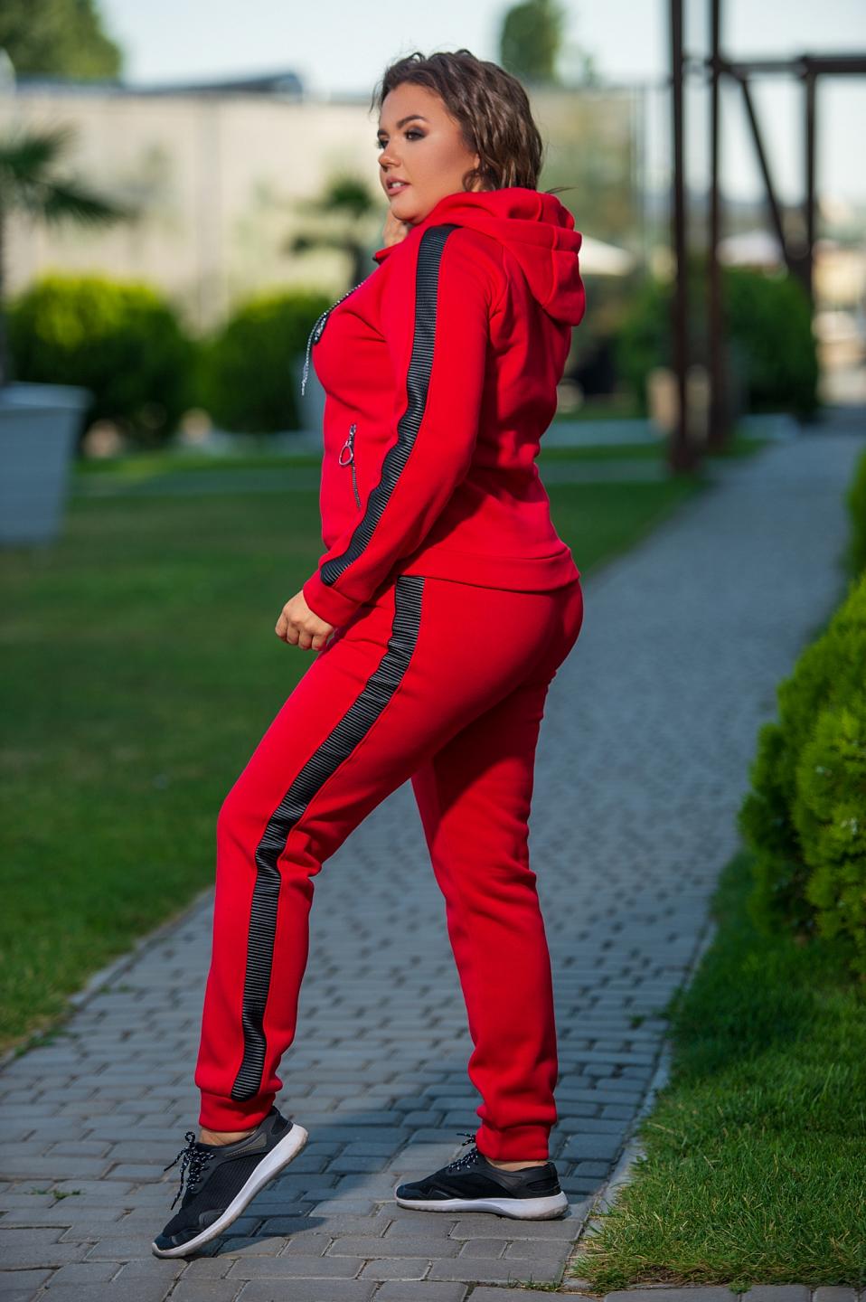 Спортивный костюм адидас женский красный