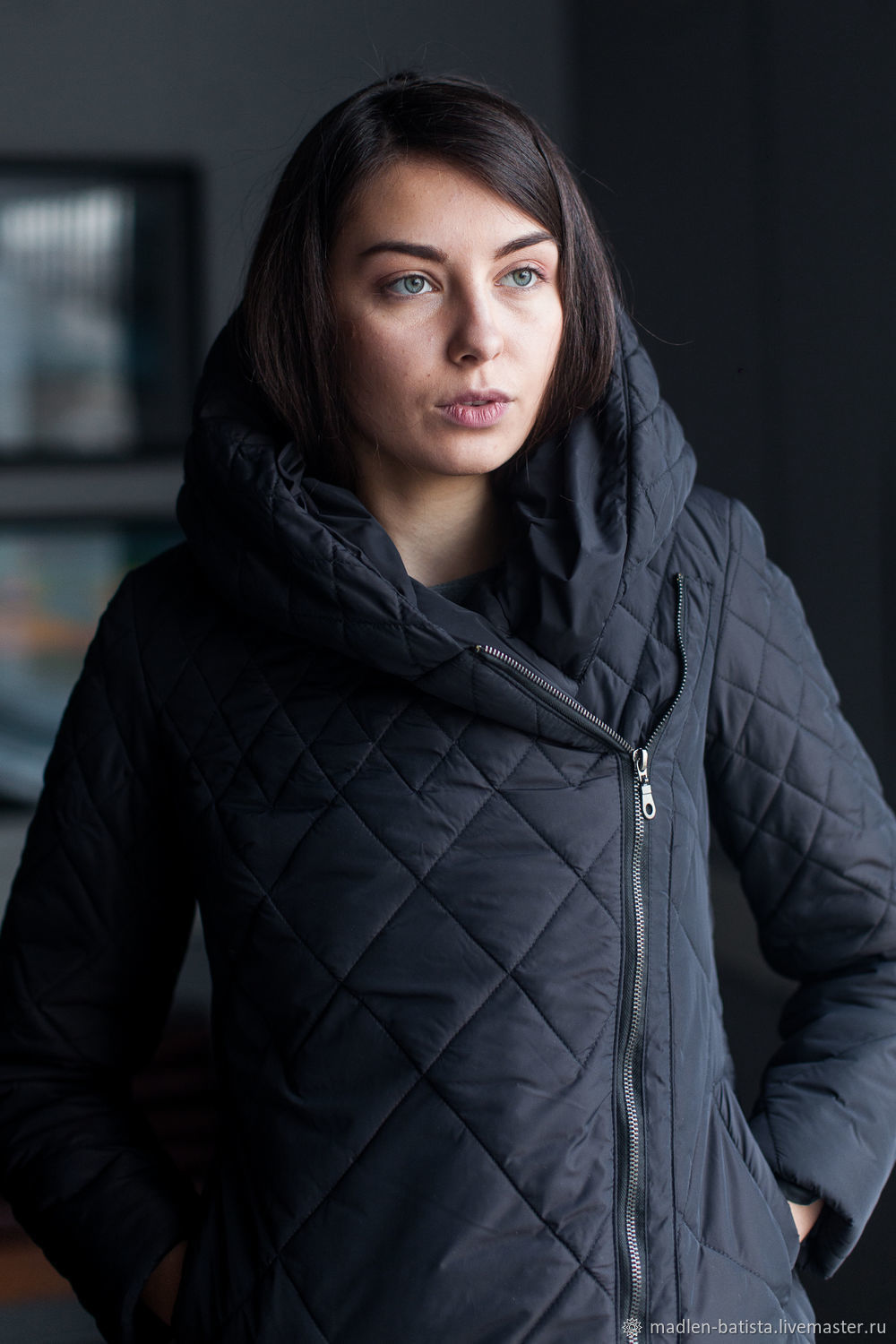 женские куртки из финской ткани комбинированные фото