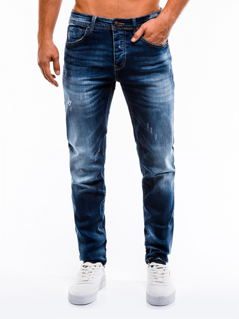 Синие джинсы мужские