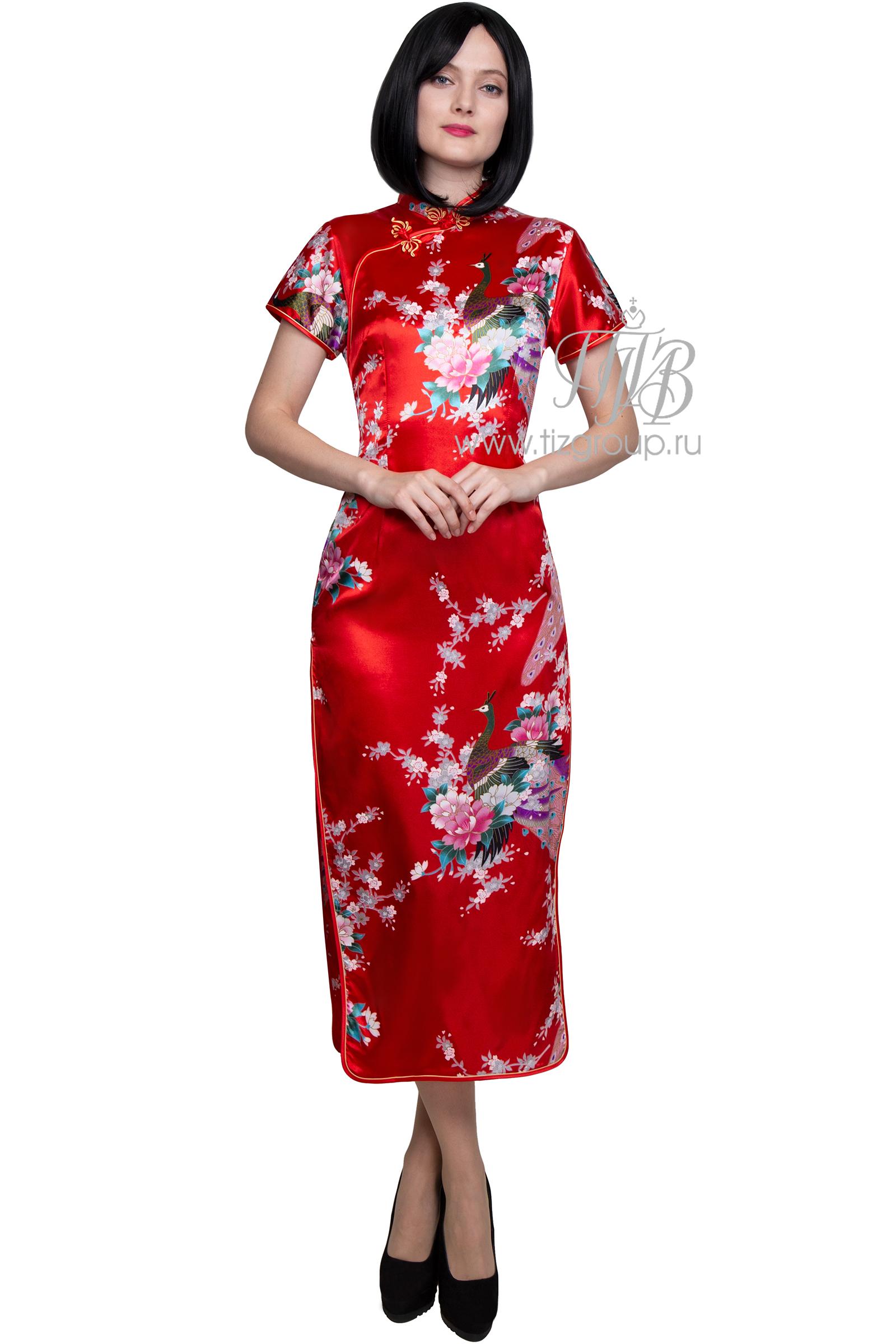 красное платье китай