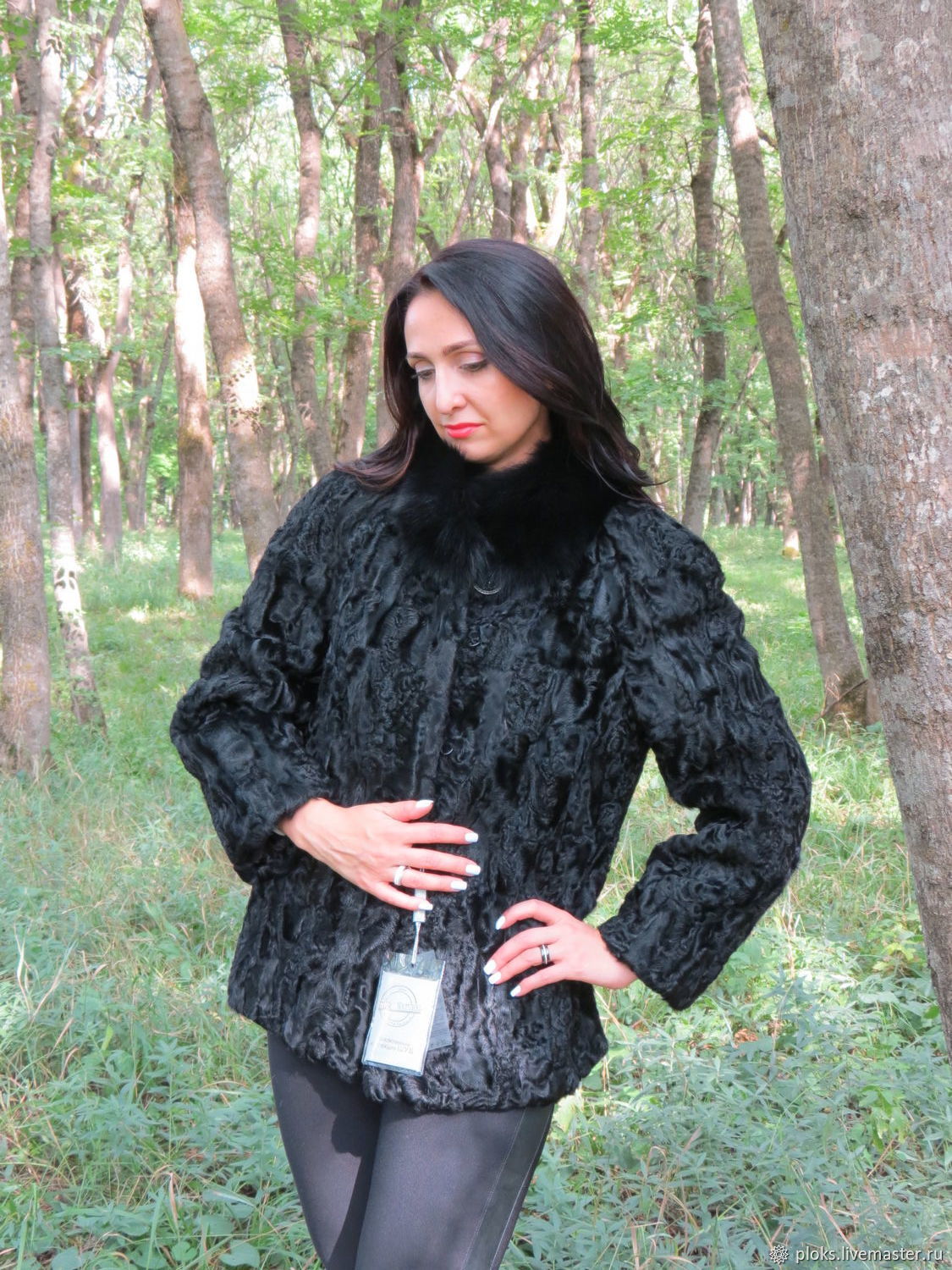 Куртка из каракуля 03 fur Fashion industry