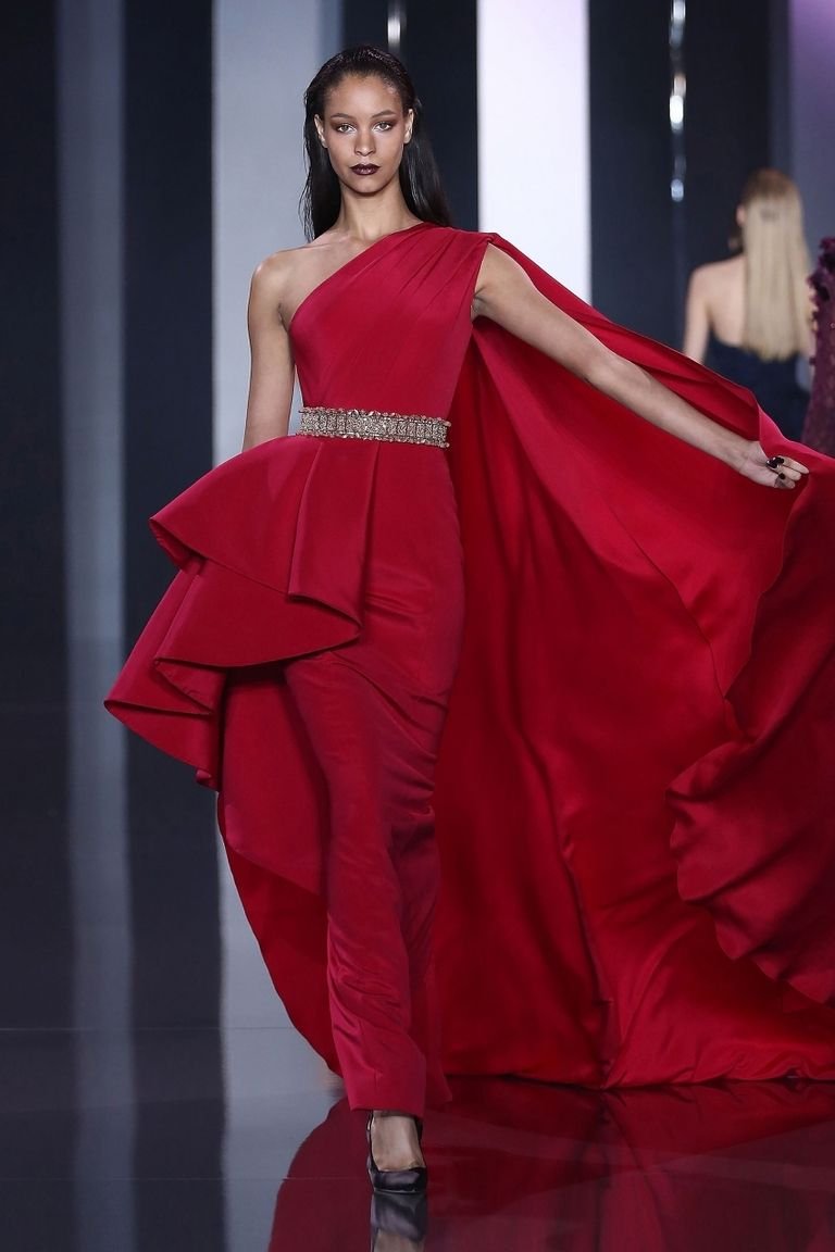 Ralph Russo красное платье