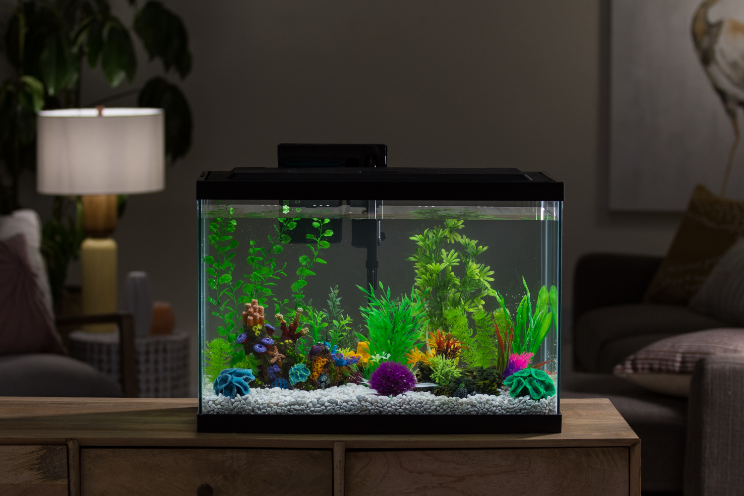 Мини-аквариум (led + Top filtr)