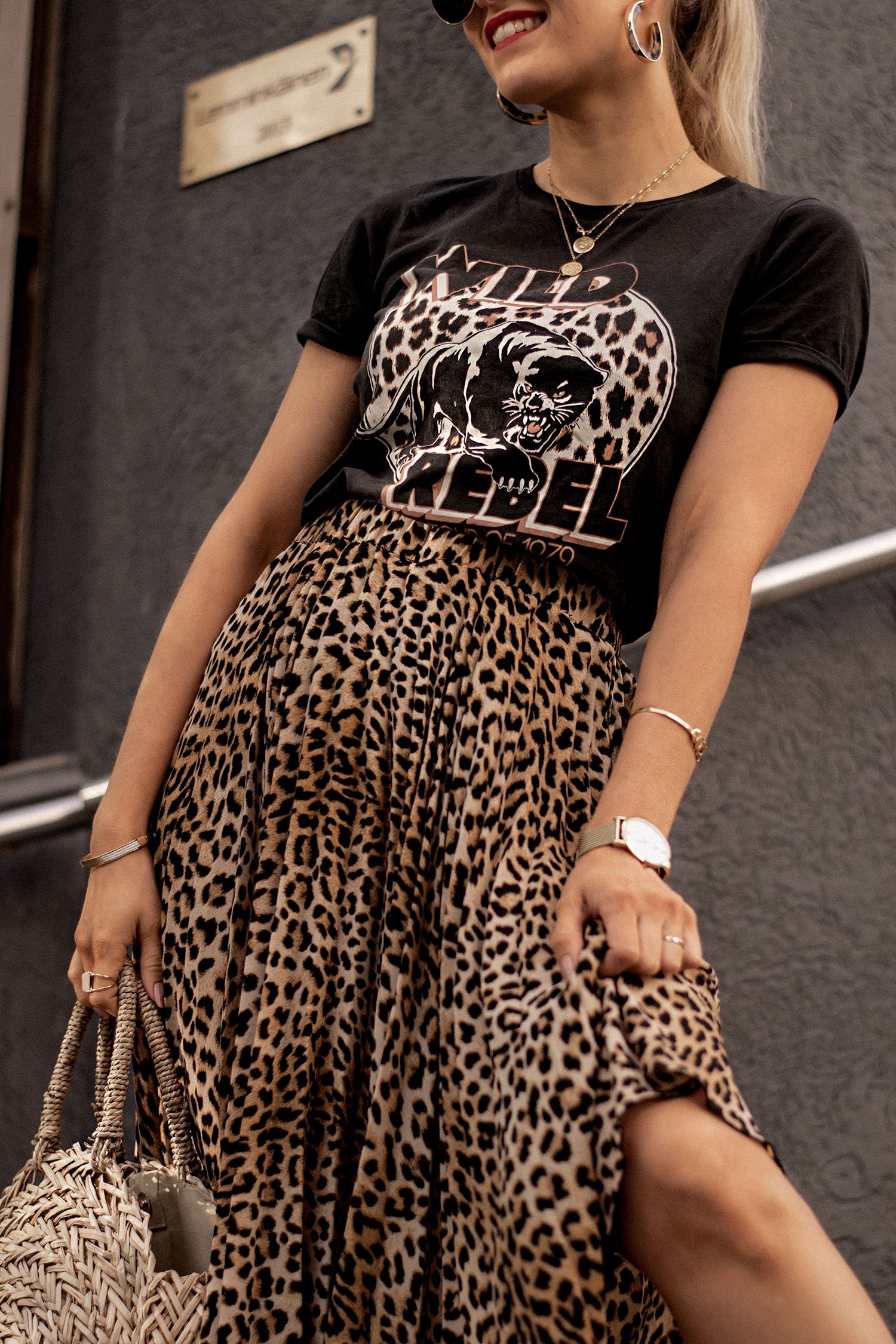 Платье Роберто Кавалли леопард