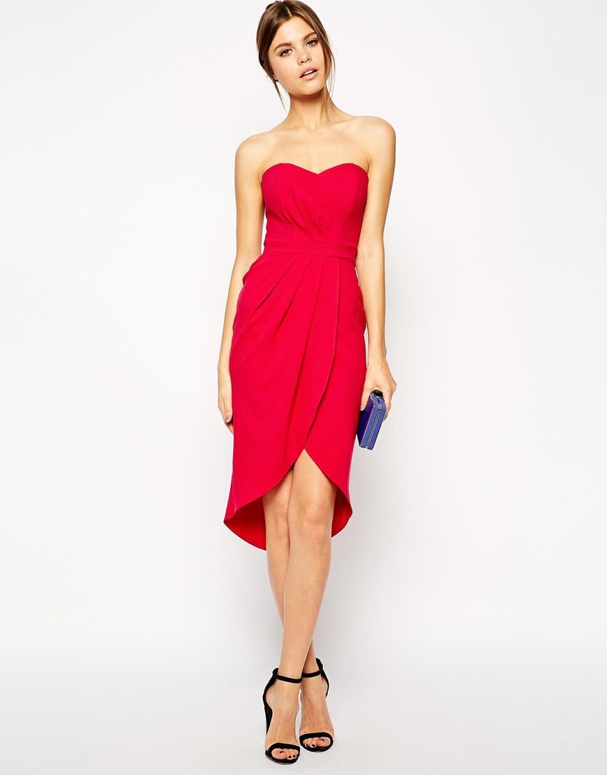 Красное Платье Тюльпан