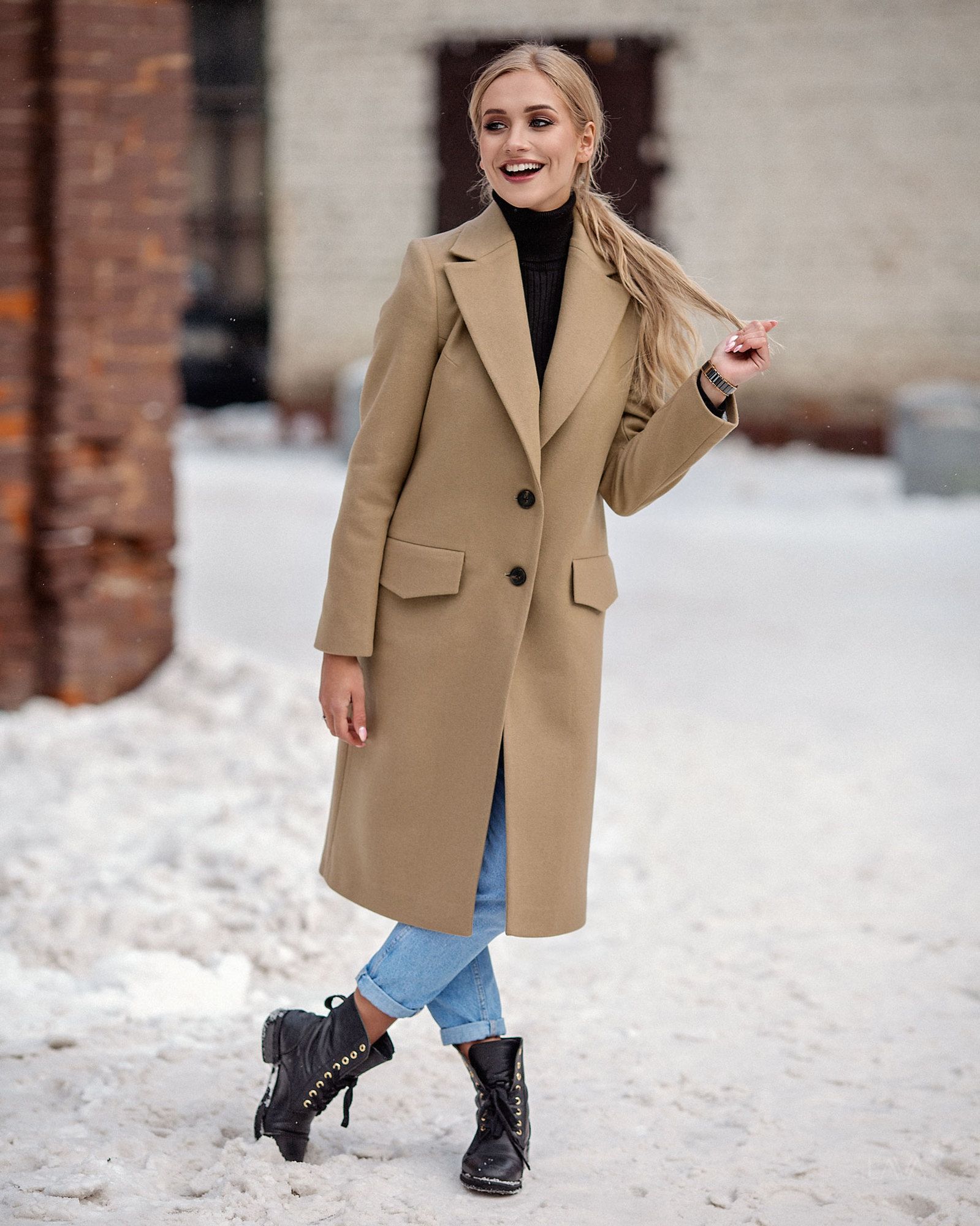 обувь под коричневое пальто женское фото