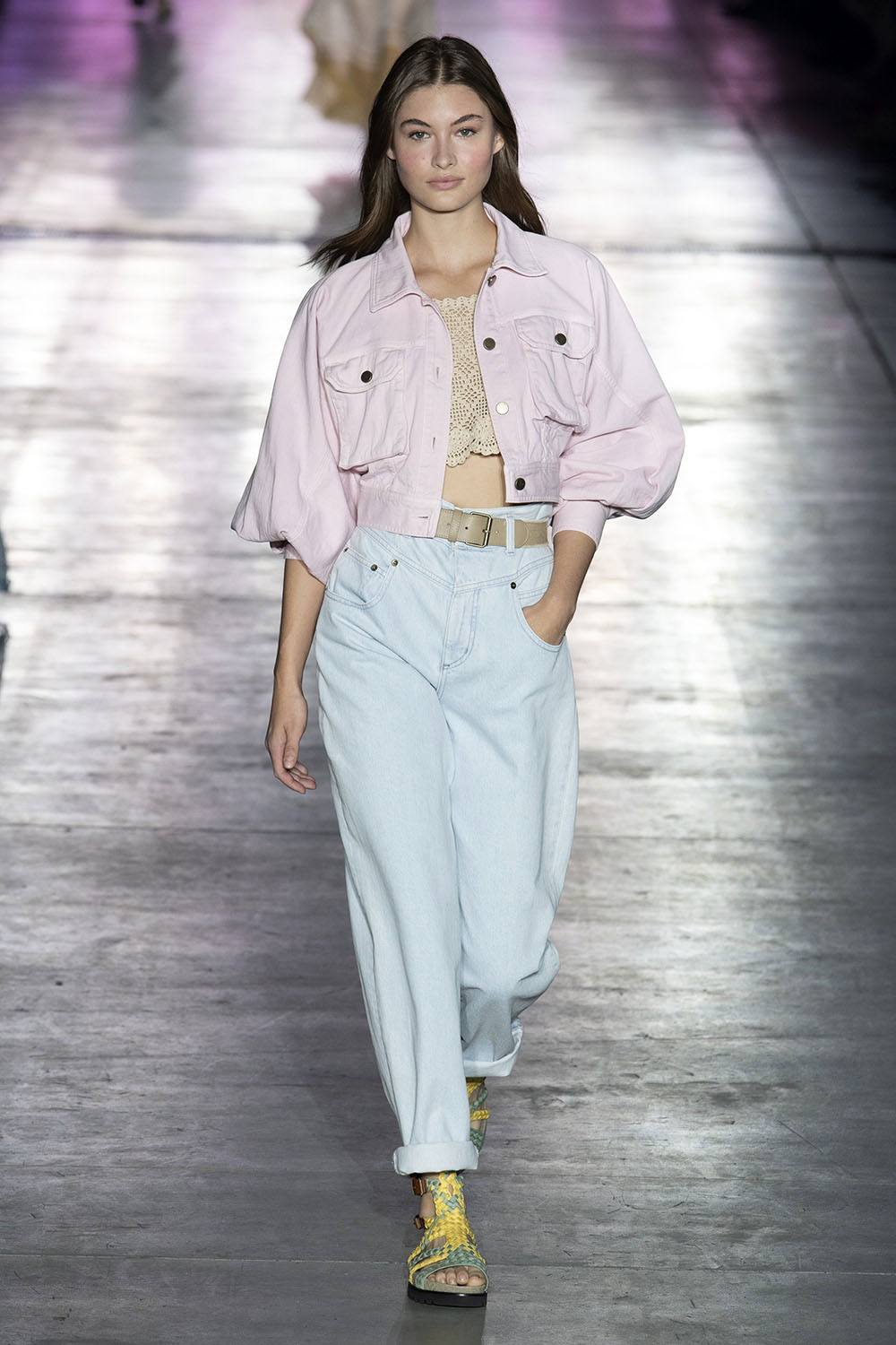 Alberta Ferretti джинсы 2020 мода