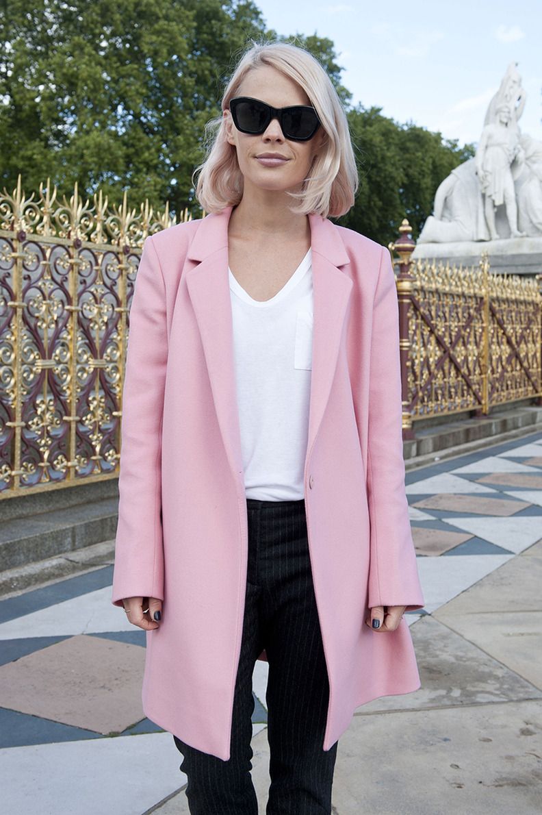 Розовое пальто Zara 2016