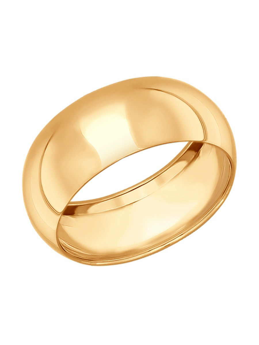 Кольцо обручальное золотое кольцо 585