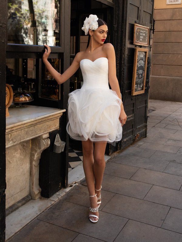 Короткие платья на свадьбу