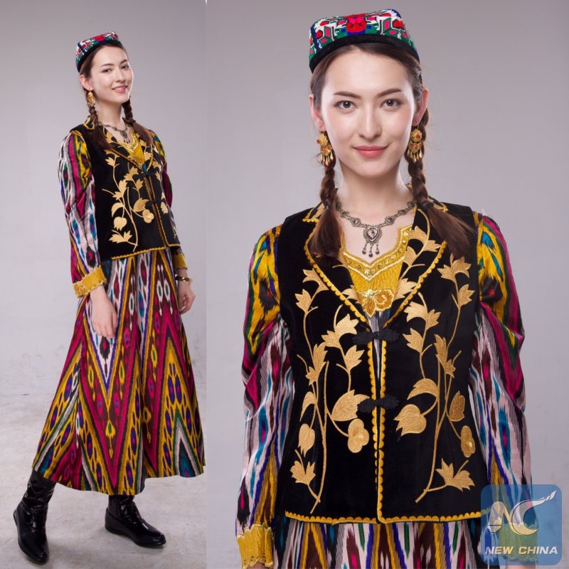 Национальные костюмы в Узбекистане