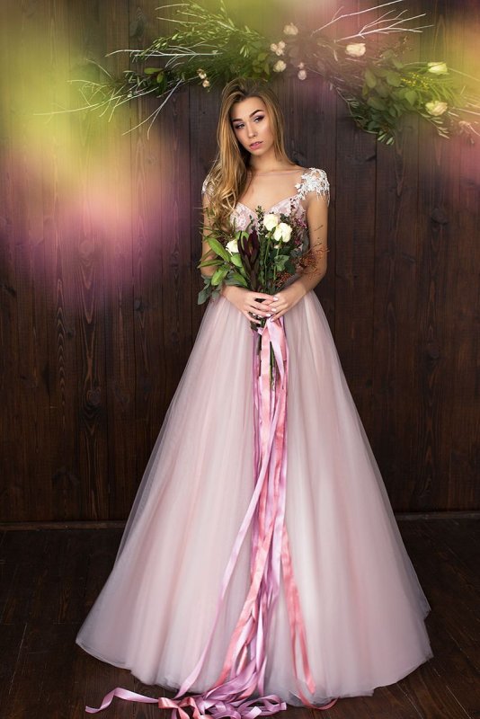 Ультрамодные цветные Свадебные платья