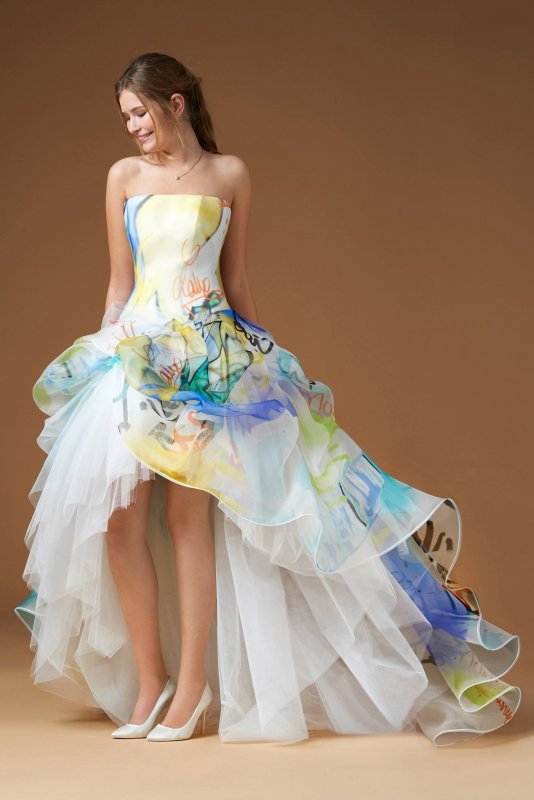 Разноцветные Свадебные платья