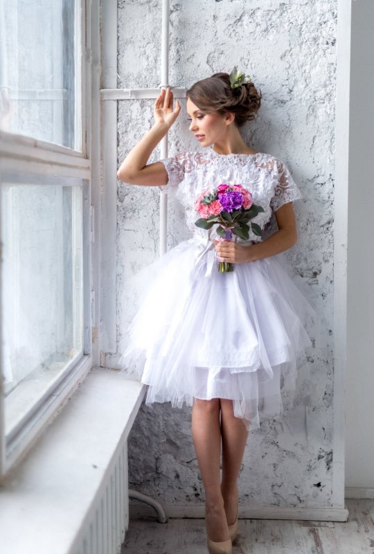 Свадебные платья нетрадиционных цветов