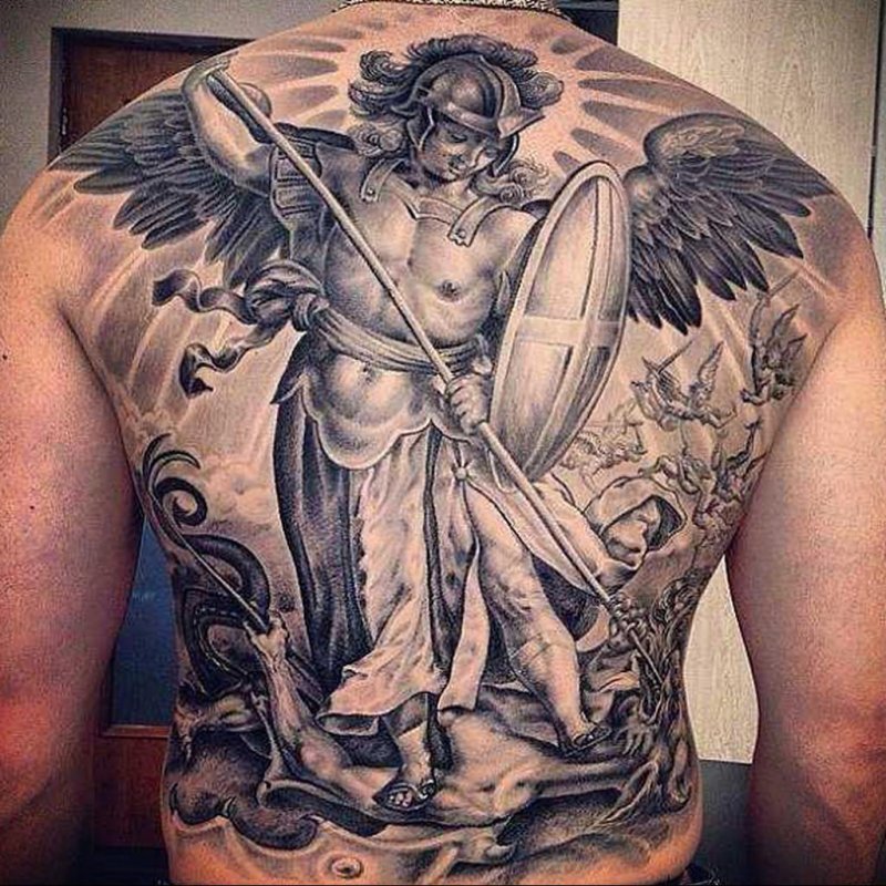 Татуировка архангел