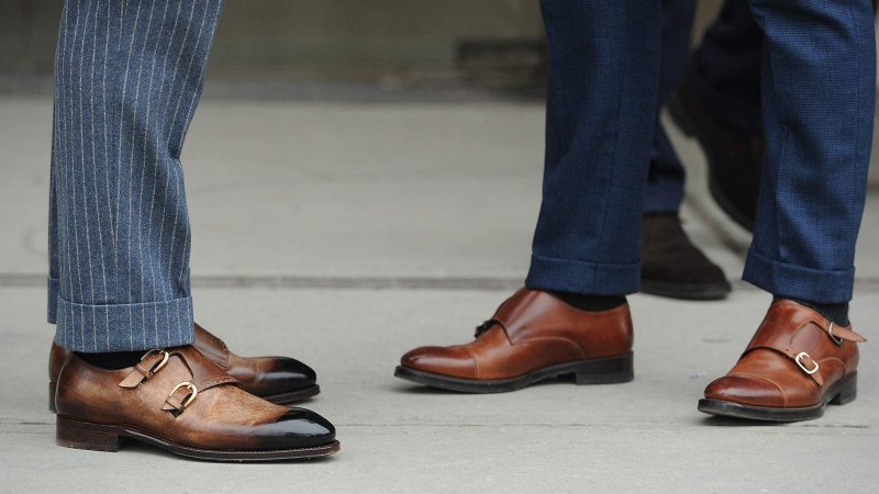 Туфли мужские кожаные классические Броги