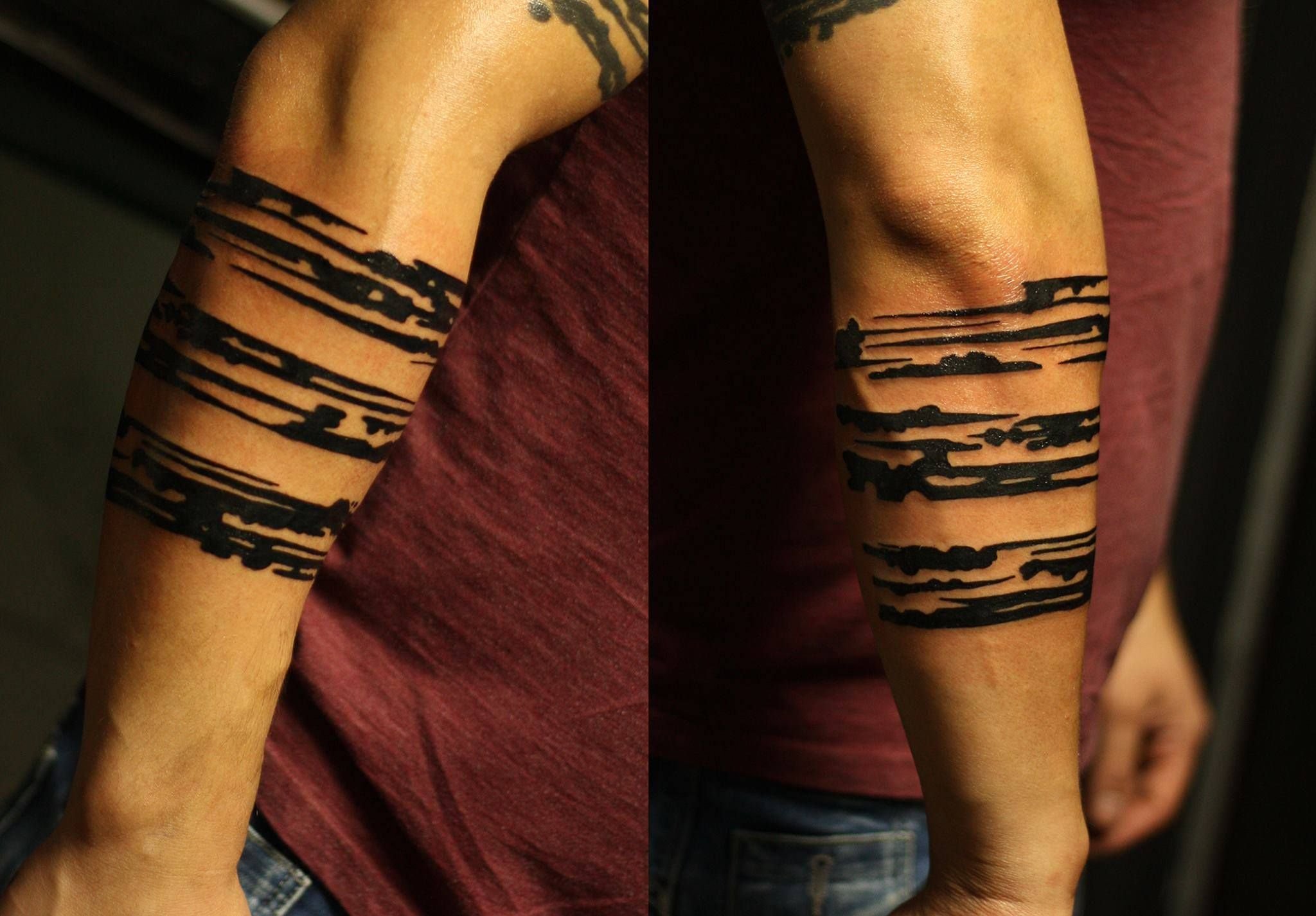 Татуировки браслеты мужские (59 фото) .