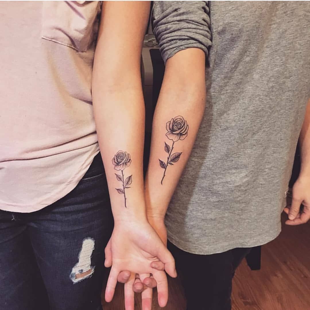 Парные Татуировки для брата и сестры
