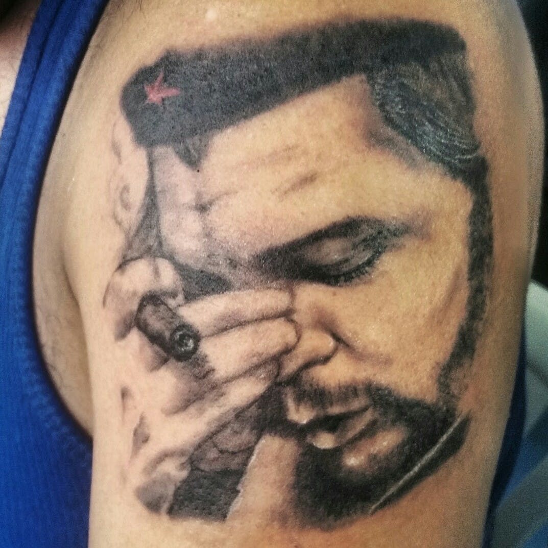 Татуировка че Гевара у Марадоны