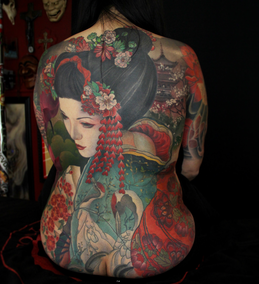 Татуировка гейша (57 фото) .