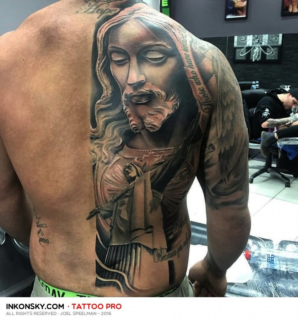 Иисус Рио де Жанейро тату