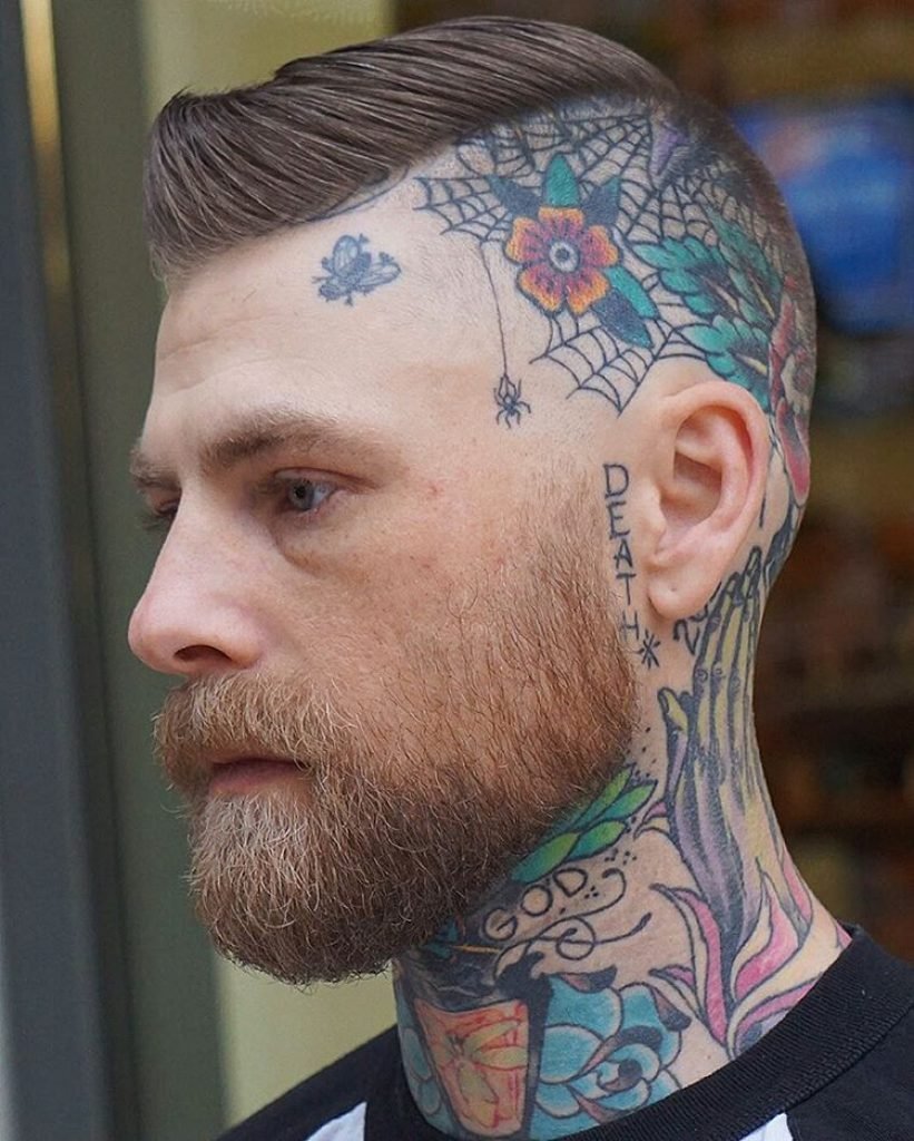 Фото татуировки на голове: разнообразие стилей и видов