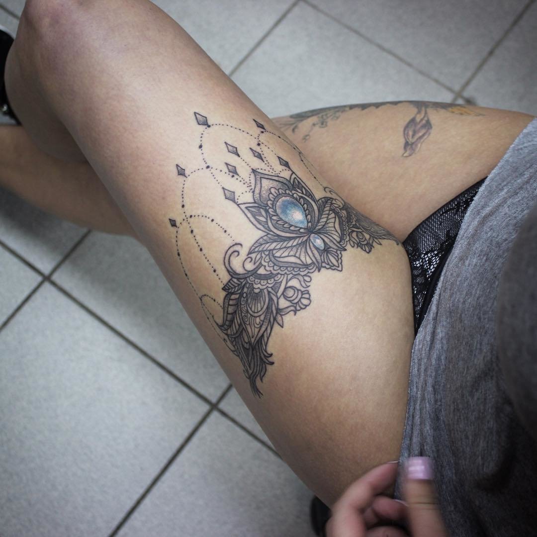 татуировки на волосатой ноге фото 53