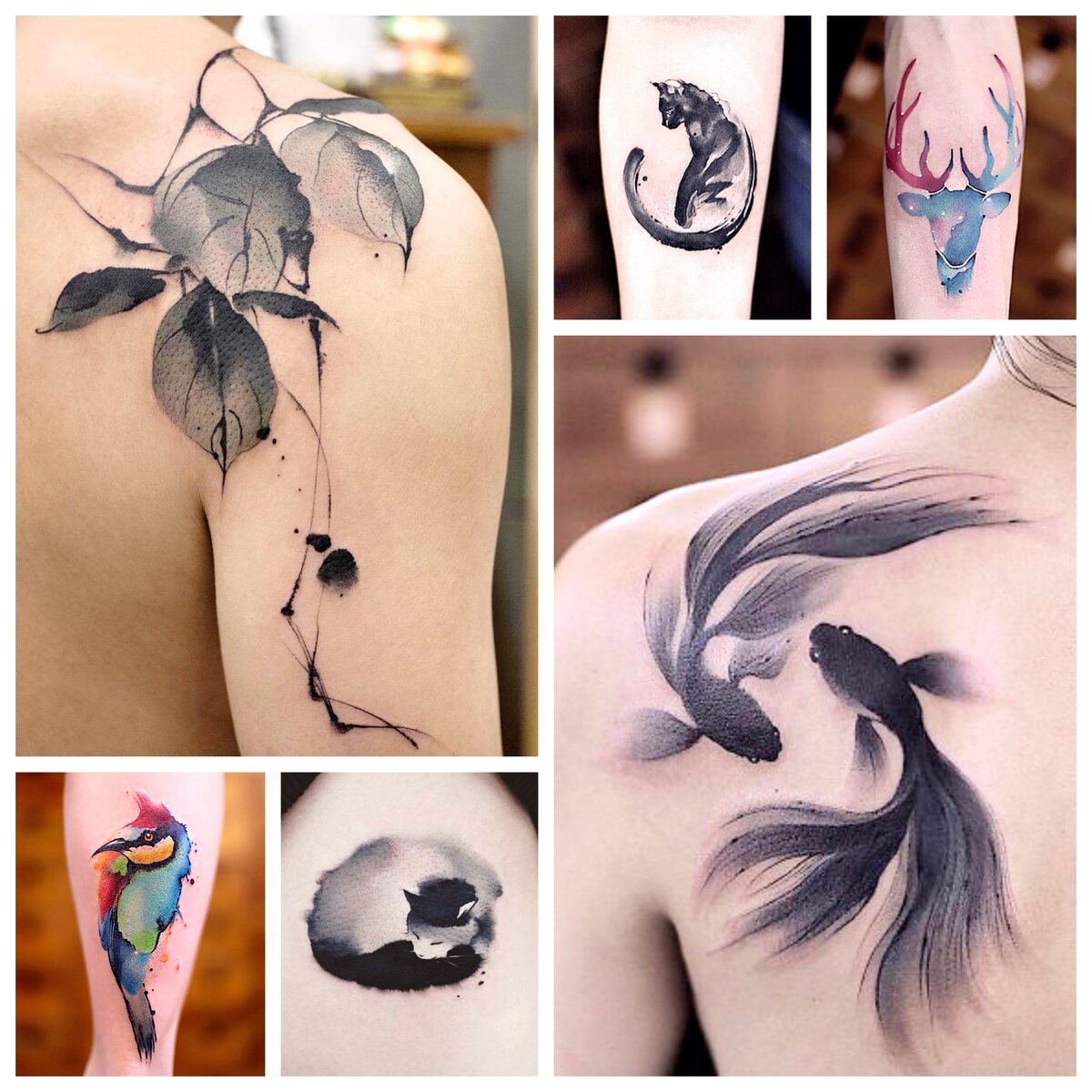 Татуировки для девушек красивые оригинальные