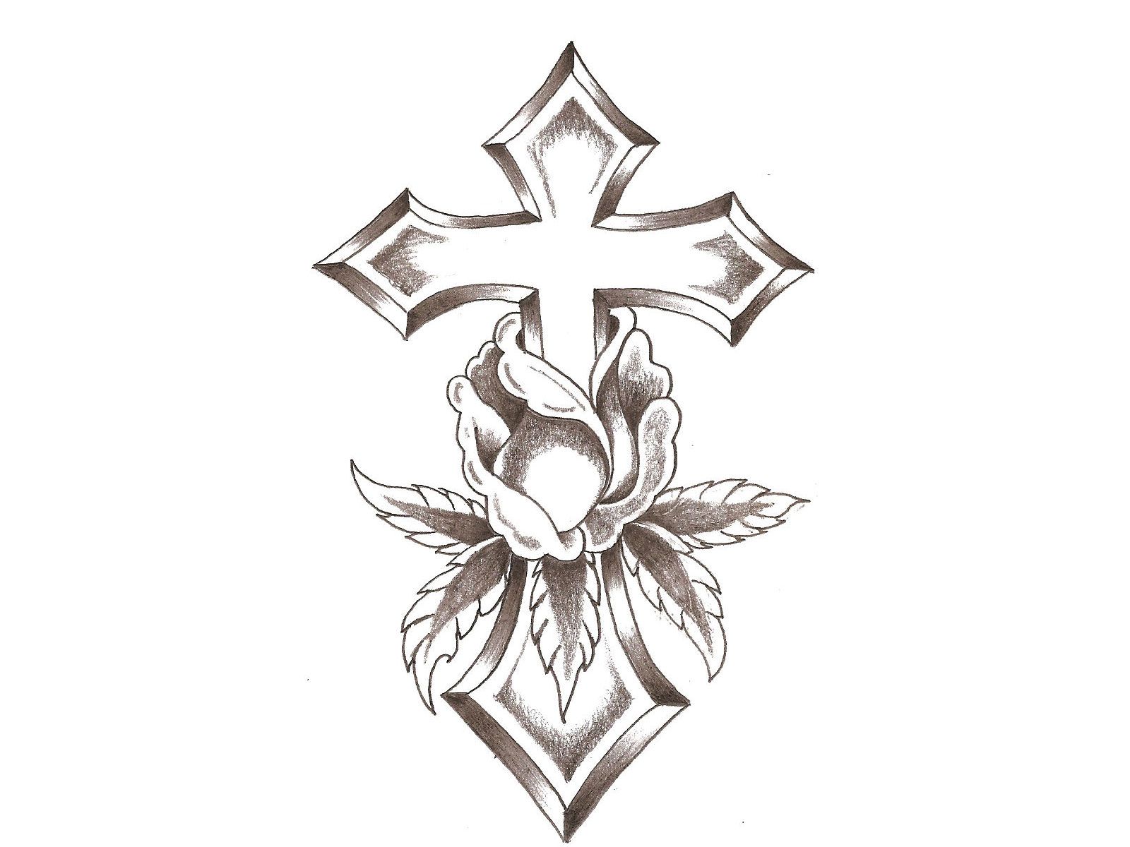 Православный крест тату эскизы