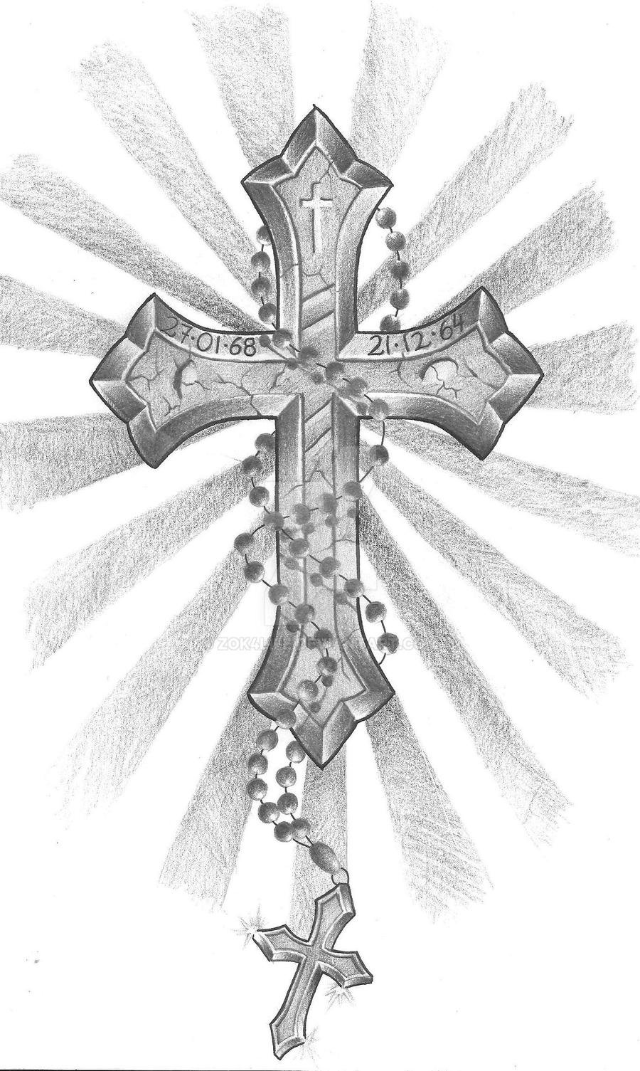 Армянский крест Татуировка