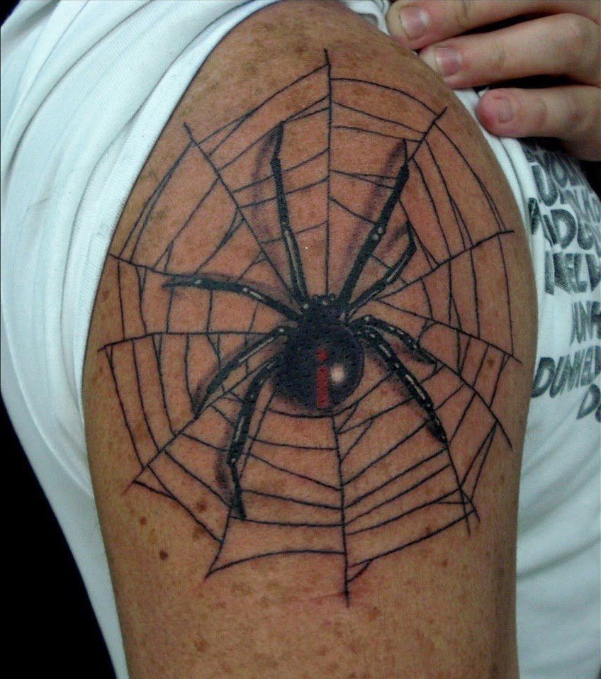 Татуировка паук с крестом (57 фото) .
