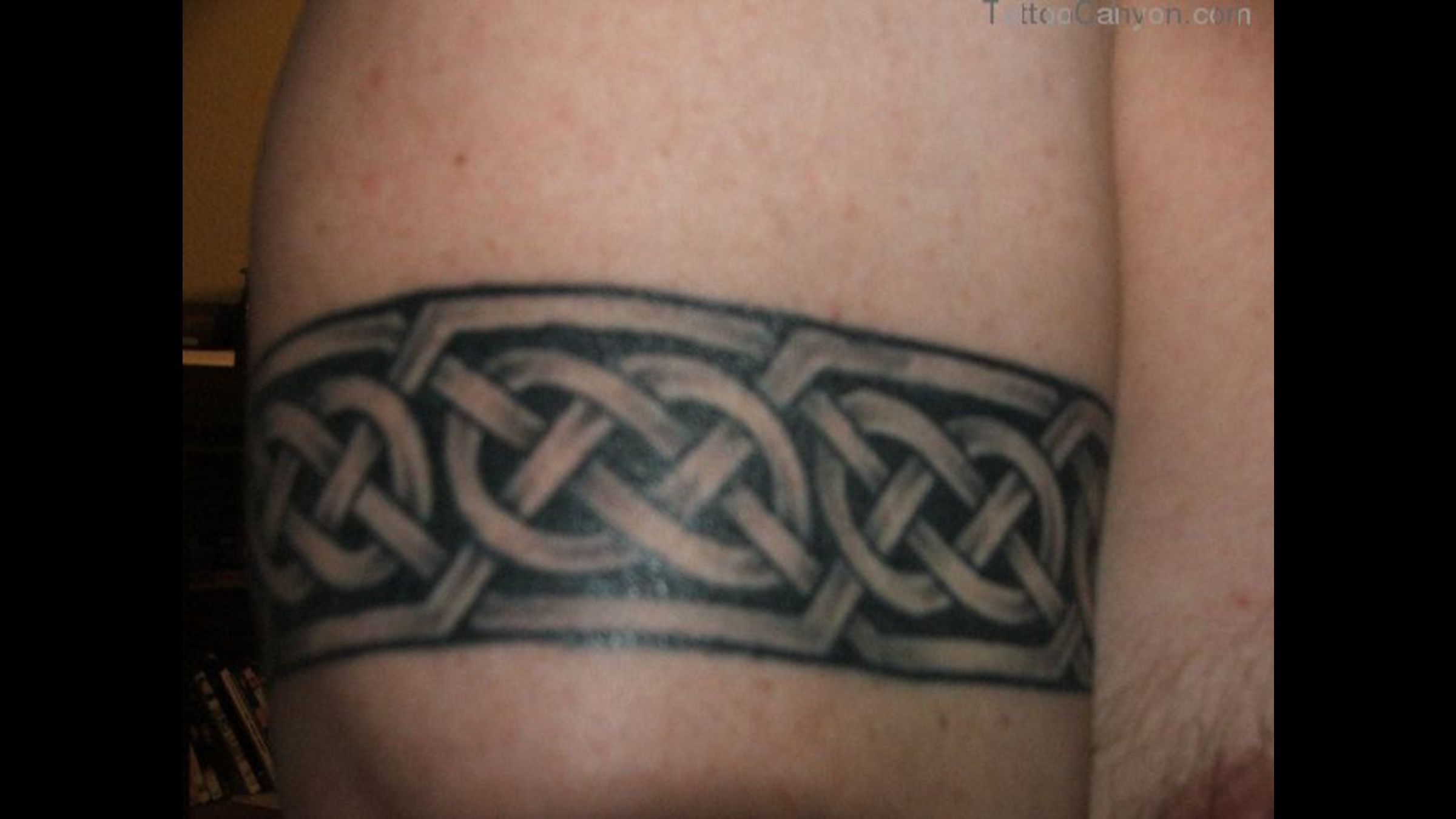 Кельтский браслет тату