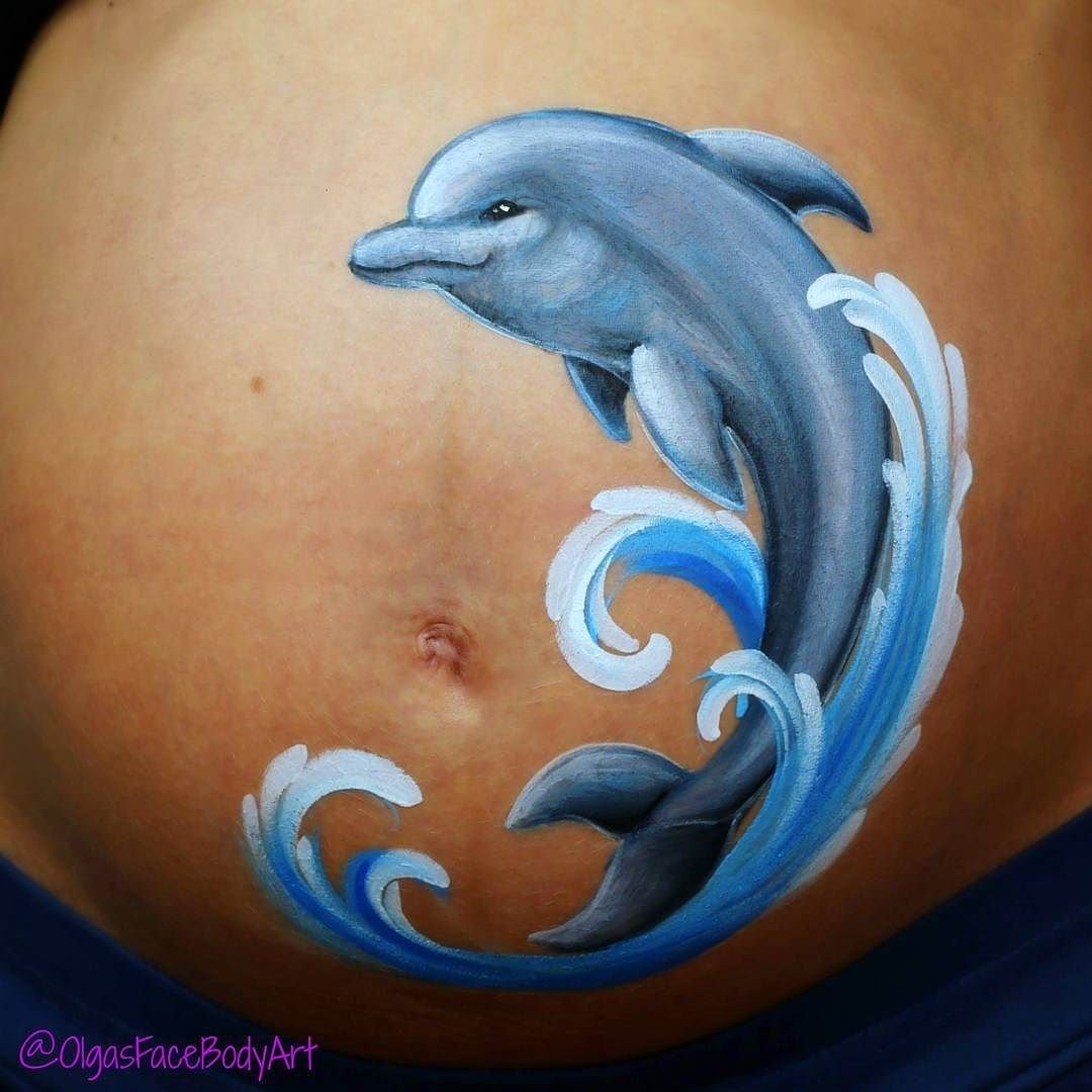 Фото татуировок дельфинов (59 фото) .