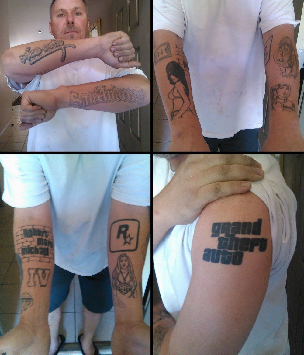 татуировки из гта 5 на руку фото 80