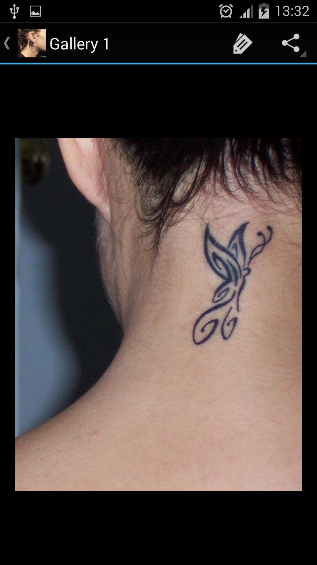 Красивые Татуировки на шее
