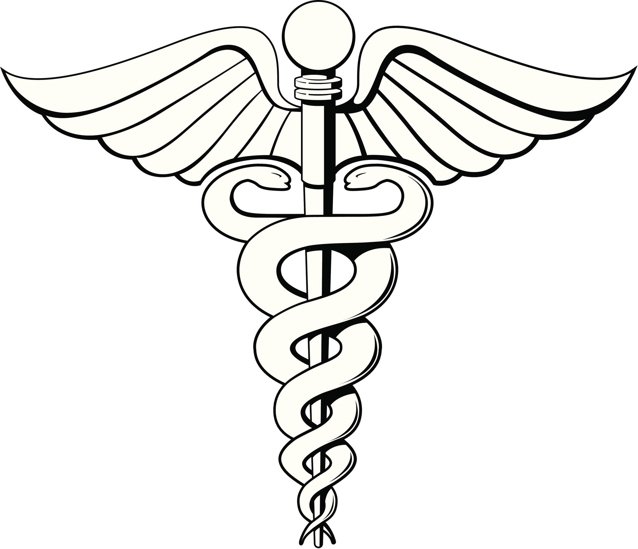 Посох Асклепия символ медицины