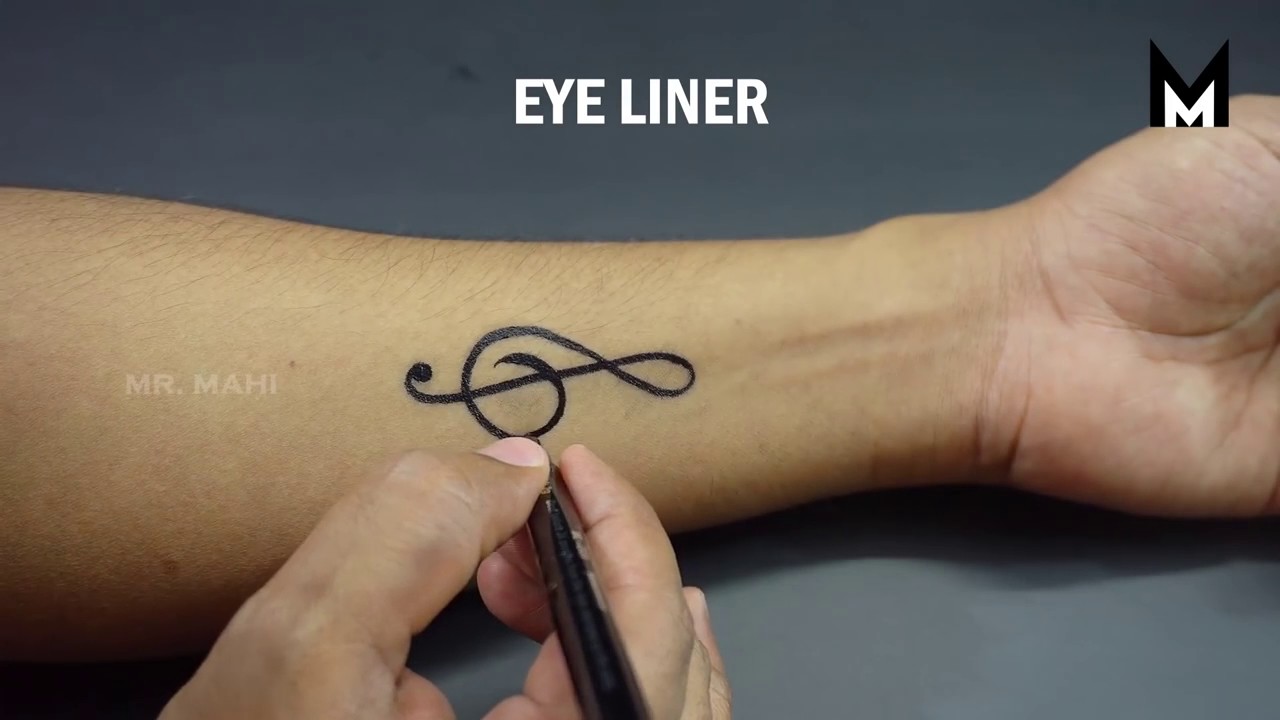 Как сделать татуировку иглой