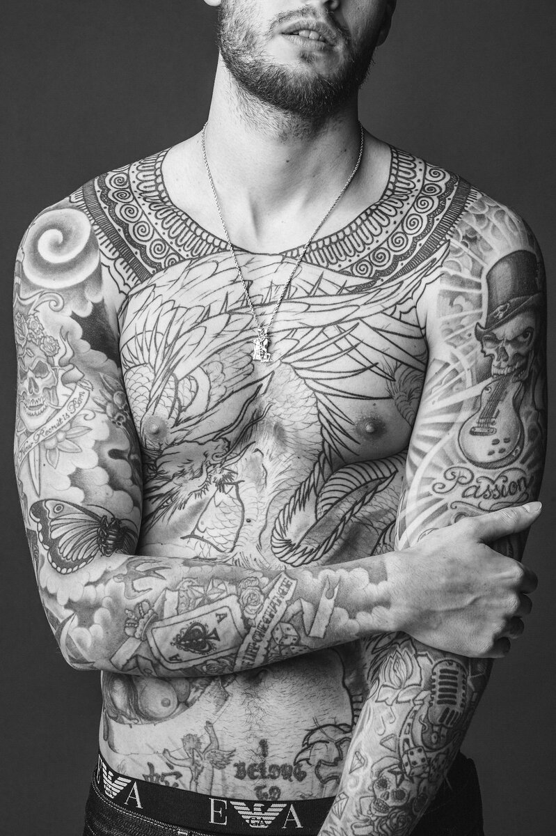 Стильные татуировки для мужчин (78 фото) .