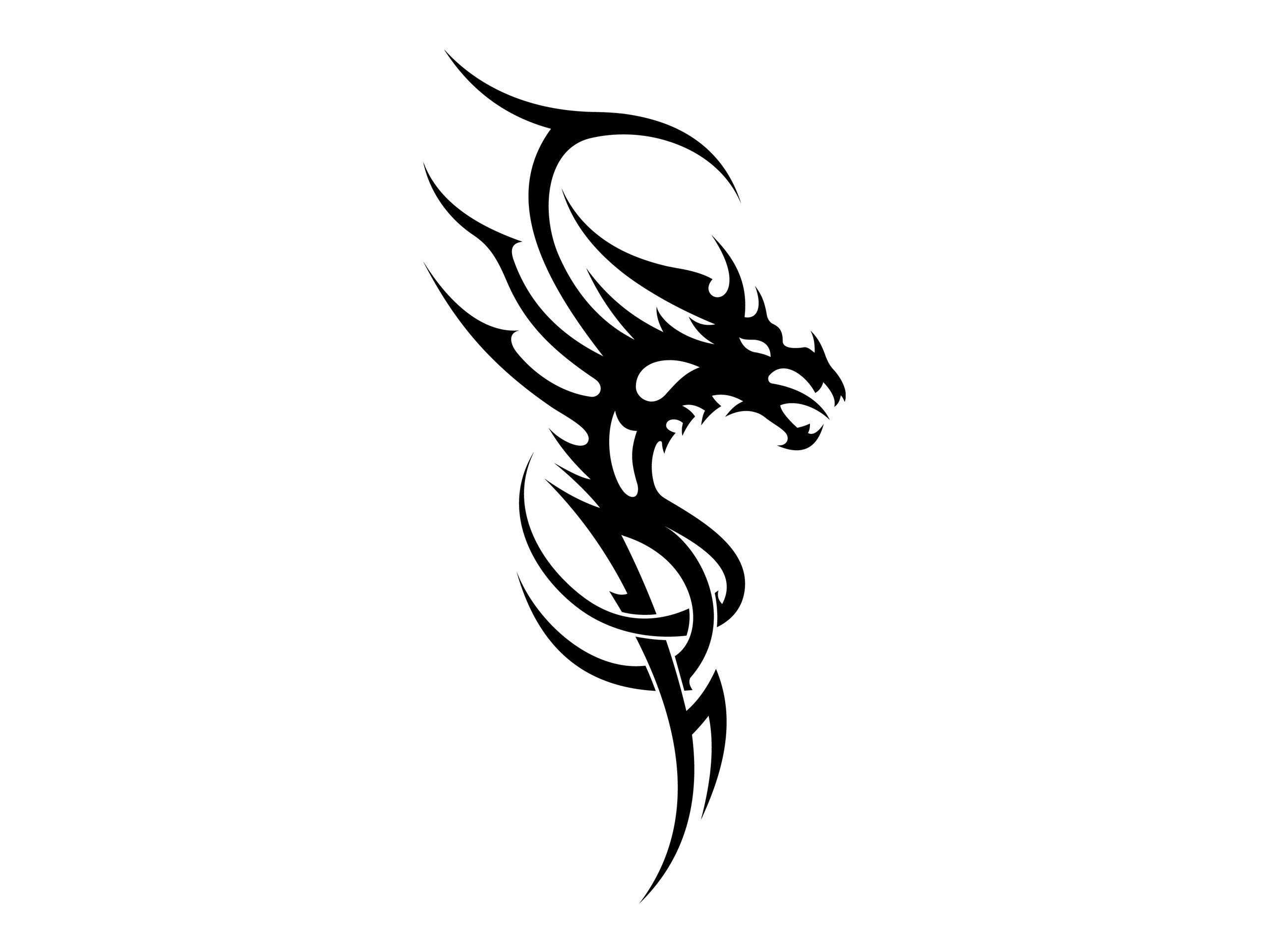 Рисунки татуировок драконов (57 фото) .