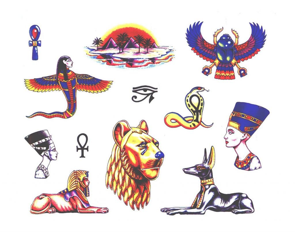 Древне египетские тату