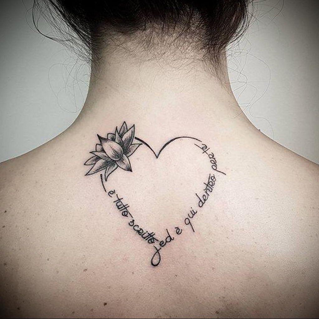 Татуировки для девушек сердце