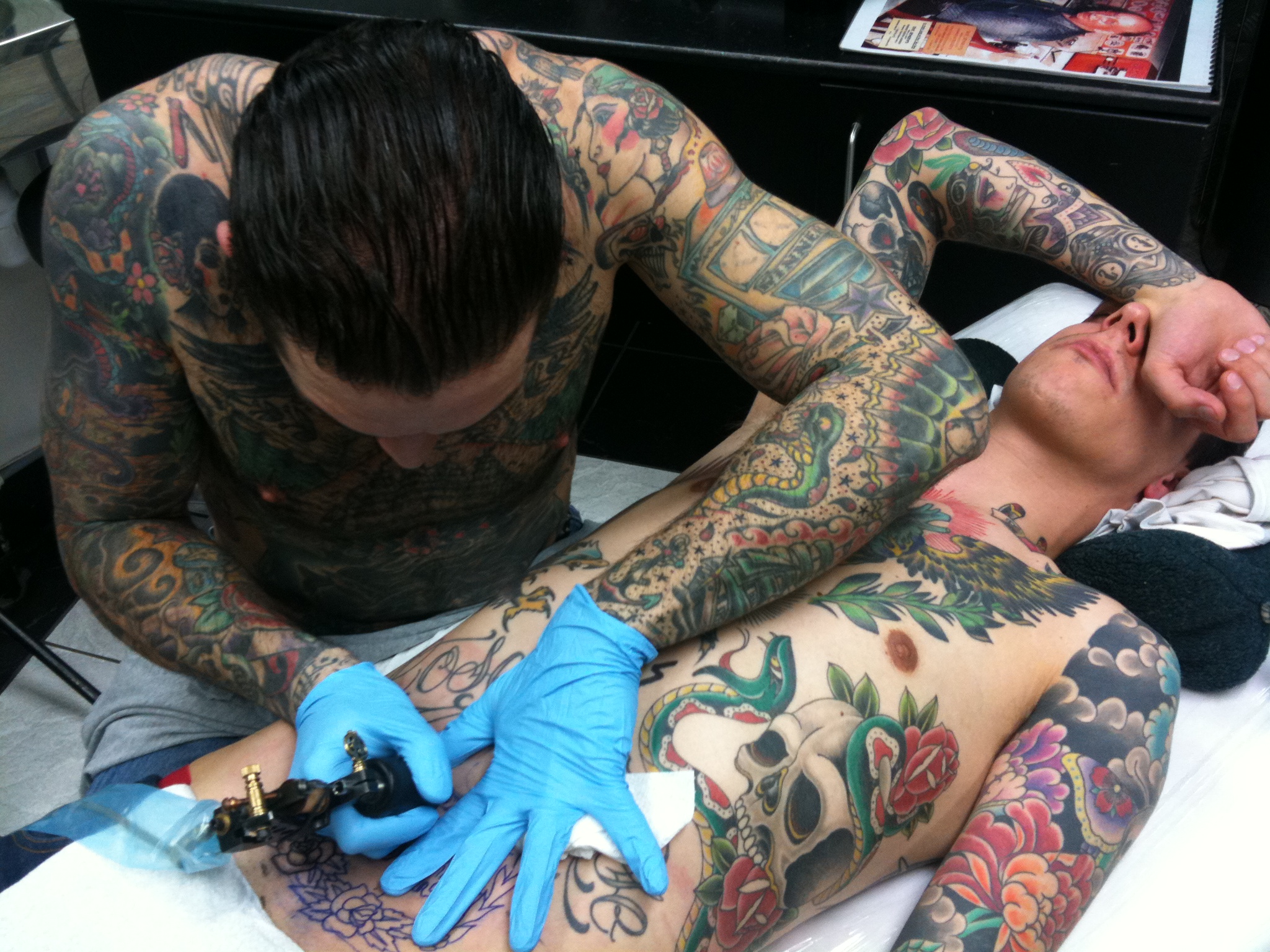 Татуировки на мужском половом органе