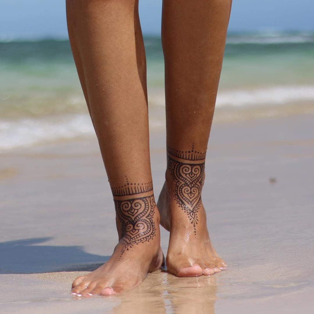 картинки татуировок ноге