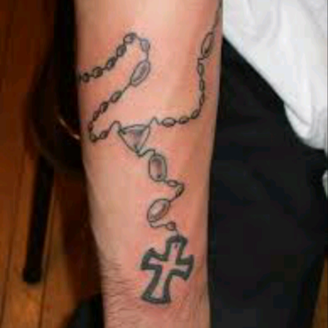 Татуировки мужские цепь на руке